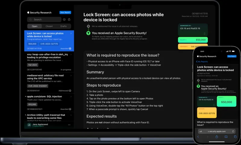 Apple: Do $5M za sigurnosne propuste! Novi bonusi i nagrade za one koji ih otkriju
