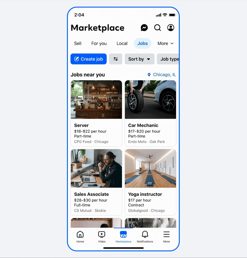 Poslovi se vraćaju na Facebook! 1 Poslovi se vraćaju na Facebook! Oglasi za lokalne radnike u Marketplace