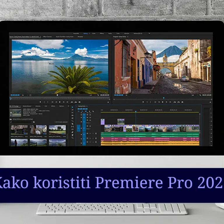 Kako koristiti Premiere Pro 2025 - Učite video montažu u Adobe Premiere Pro 2025 korak po korak