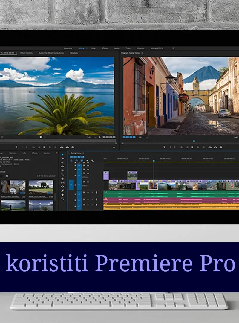 Kako koristiti Premiere Pro 2025 - Učite video montažu u Adobe Premiere Pro 2025 korak po korak