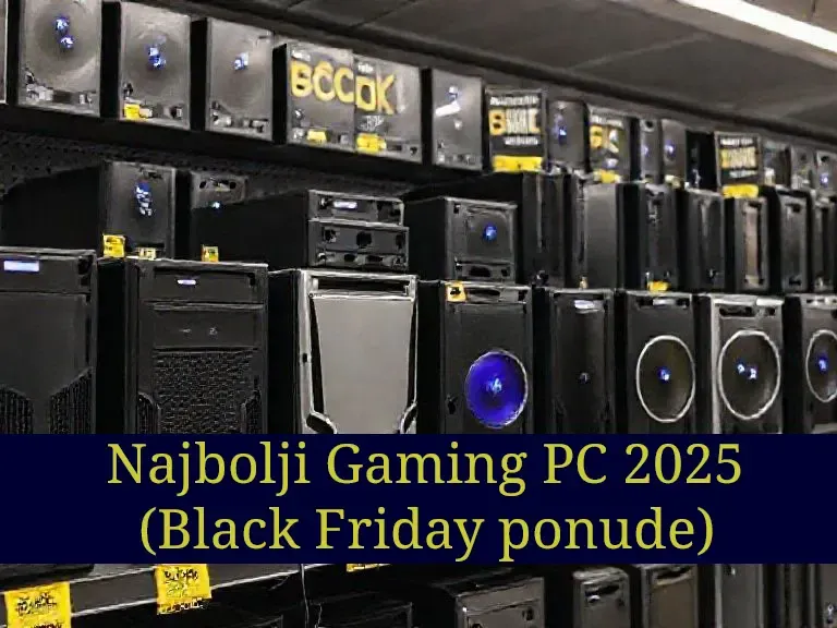 Najbolji Gaming PC 2025 (Black Friday ponude)