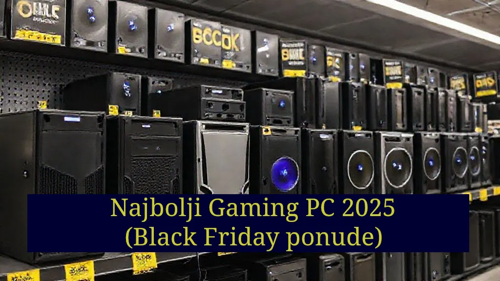 Najbolji Gaming PC 2025 (Black Friday ponude)