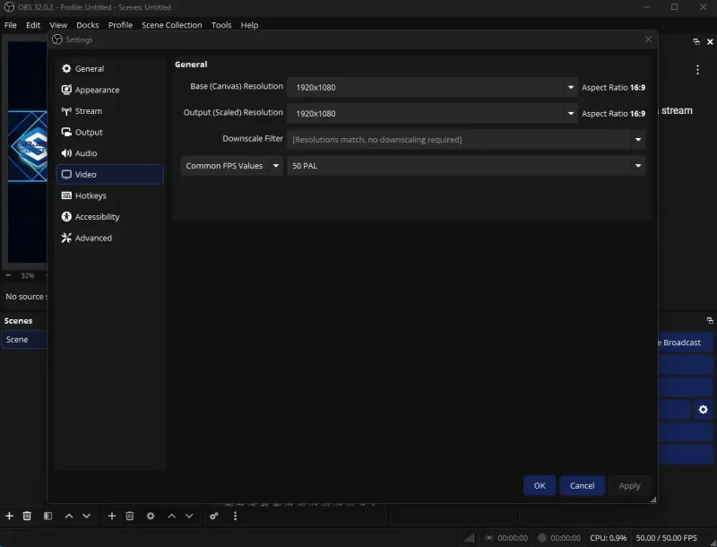 Kako podesiti OBS za striming igre?! 2 OBS Video podešavanja