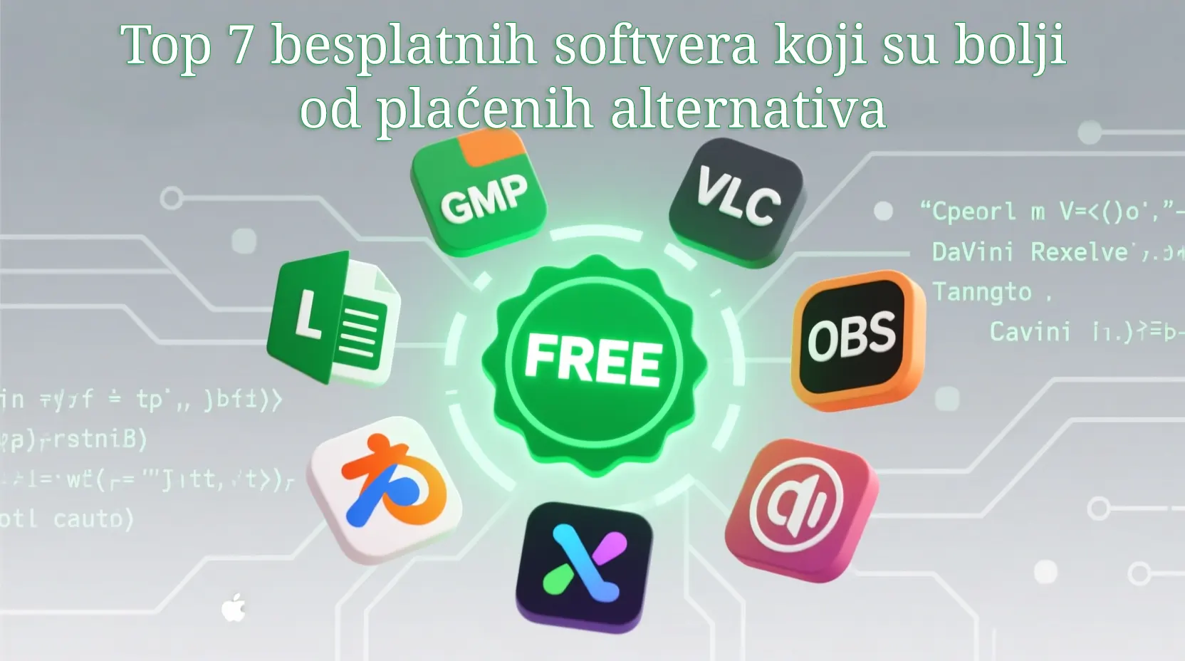 Top 7 besplatnih softvera koji su bolji od plaćenih alternativa