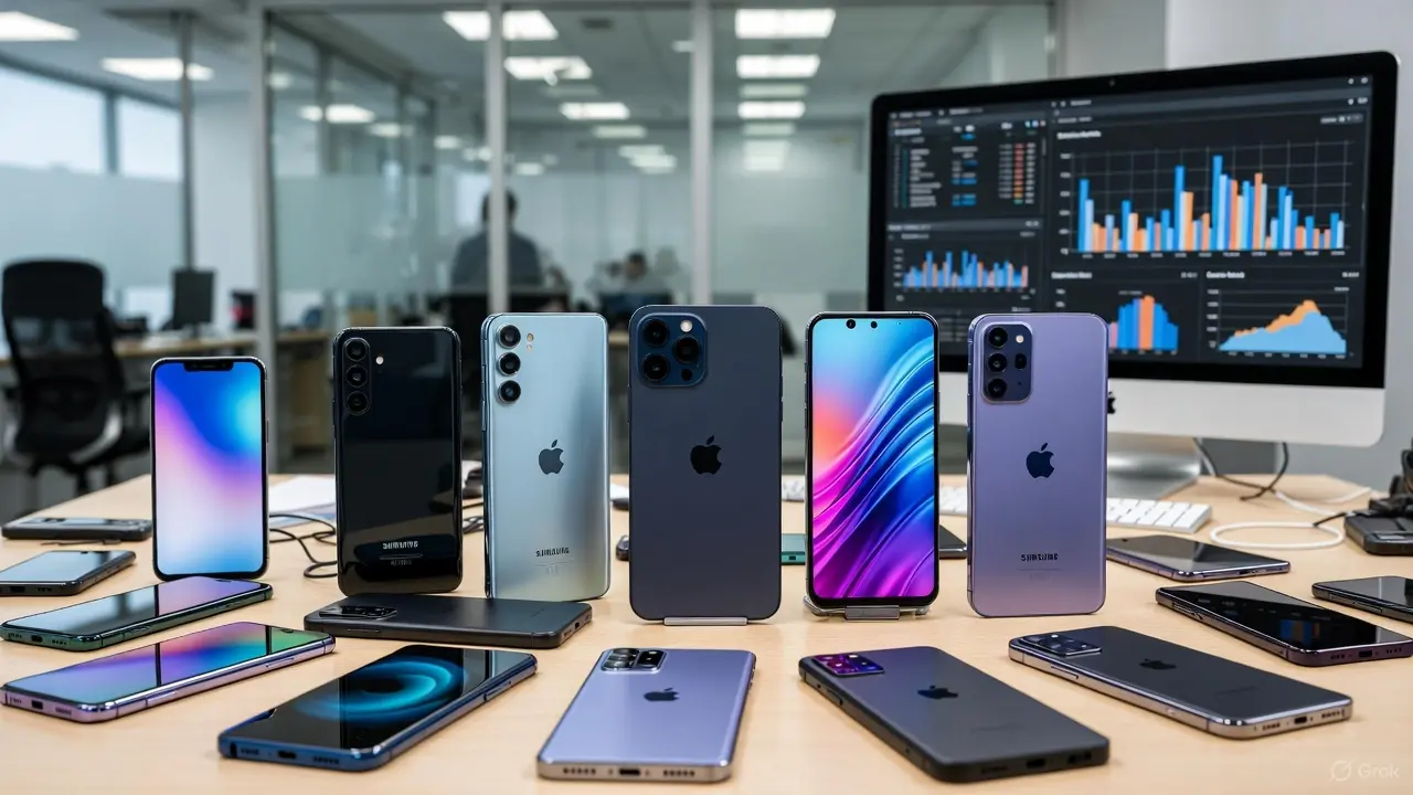 Q3 2025 - Samsung i Apple u trci za tron, rast predvode tržišta u razvoju