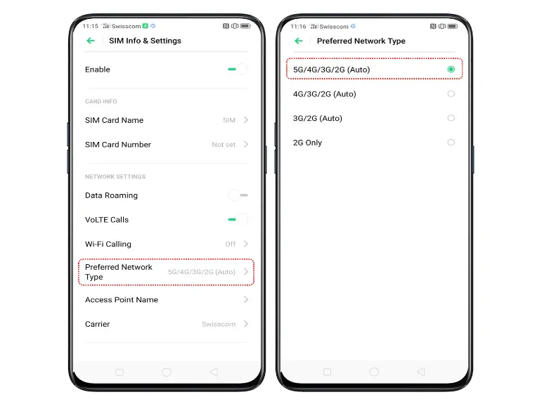 How to Enable 5G on Android & iPhone 4 Enabling 5G on Android