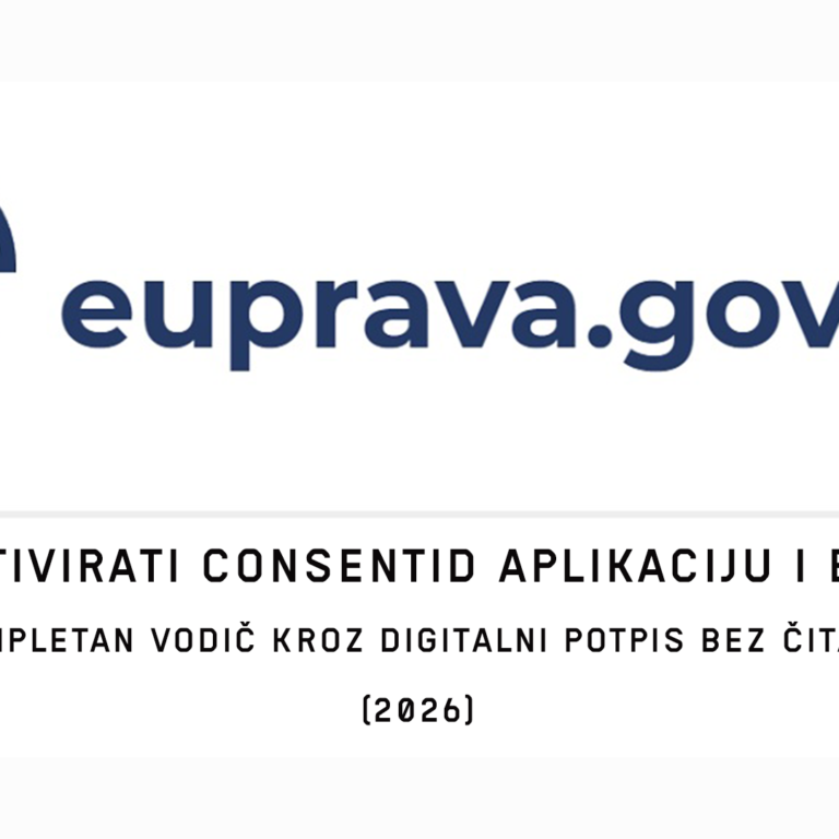 Kako aktivirati ConsentID i eUpravu: Kompletan vodič kroz digitalni potpis bez čitača (2026)