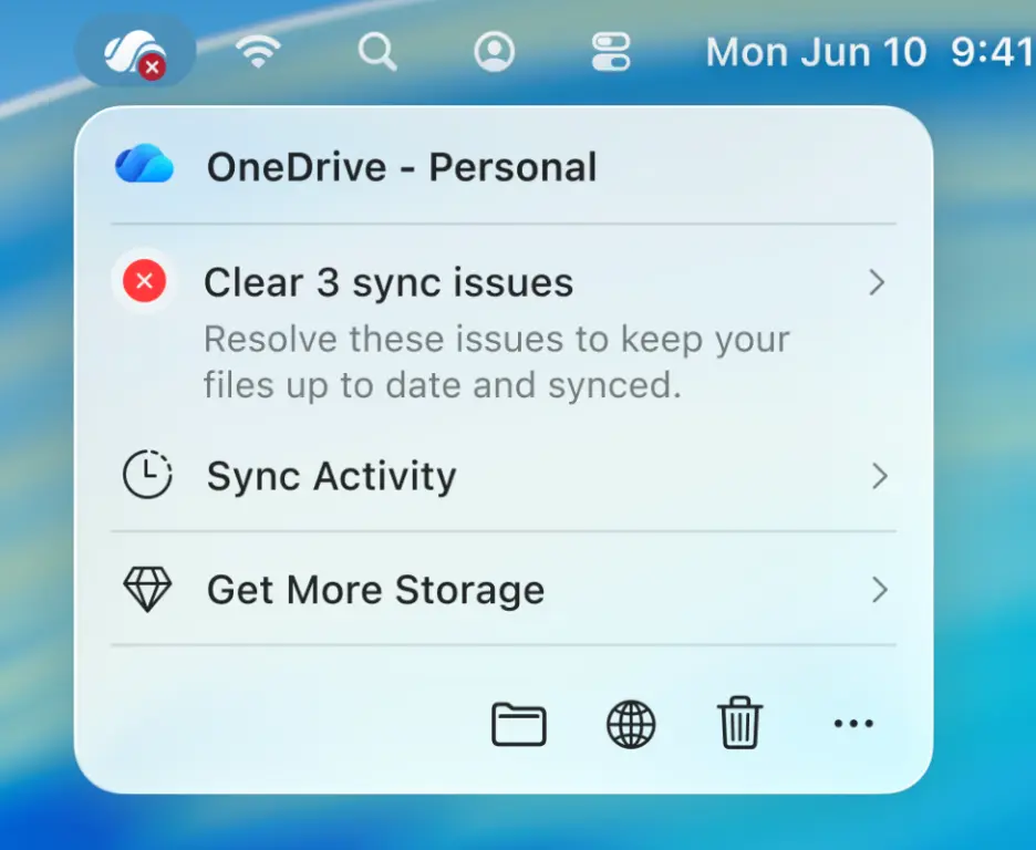 OneDrive za macOS: Veliki redizajn 1 OneDrive za macOS: Veliki Liquid Glass redizajn
