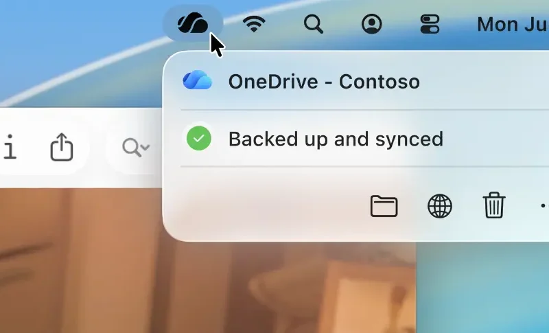 OneDrive za macOS: Veliki Liquid Glass redizajn