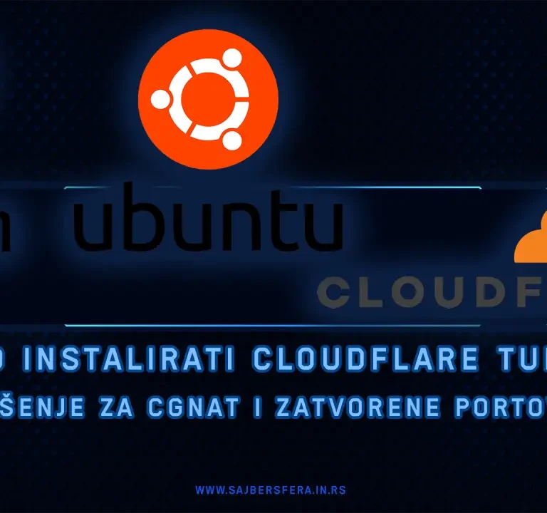 Kako instalirati Cloudflare Tunnel na Ubuntu serveru