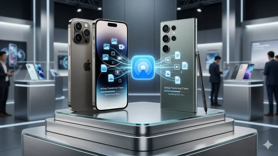 Samsung dobija AirDrop nativnu podršku 1 Samsung dobija AirDrop