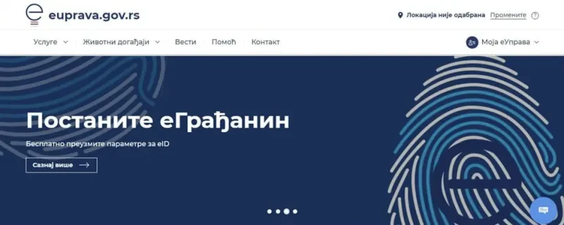 Digitalizacija upisa u prvake 2 eUprava eGrađanin