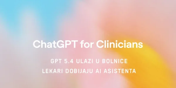 AI ulazi u ordinacije: Stiže „ChatGPT for Clinicians“