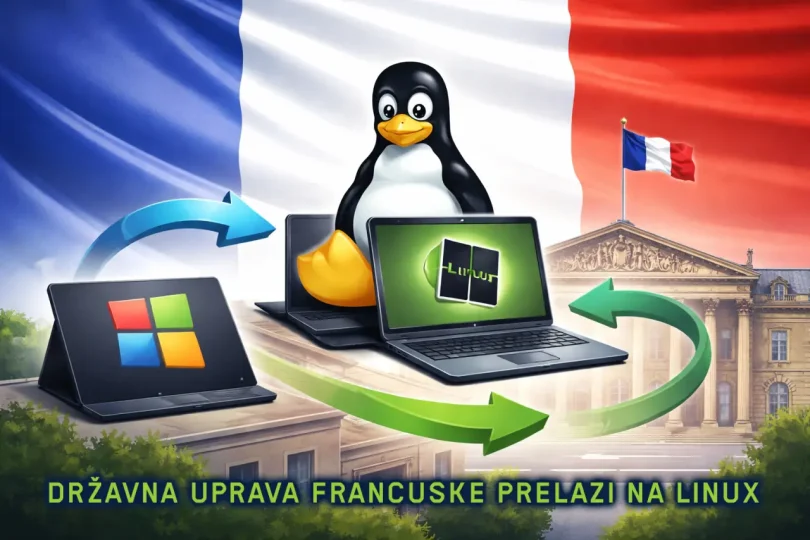 Francuska kaže "zbogom" Windowsu: Državna uprava prelazi na Linux