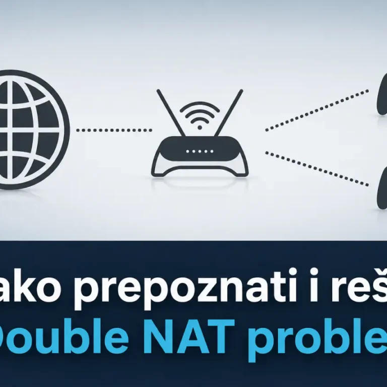 Kako prepoznati i rešiti Double NAT problem