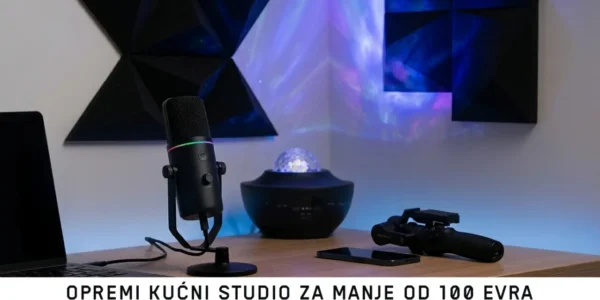 Opremi kućni studio za manje od 100 evra