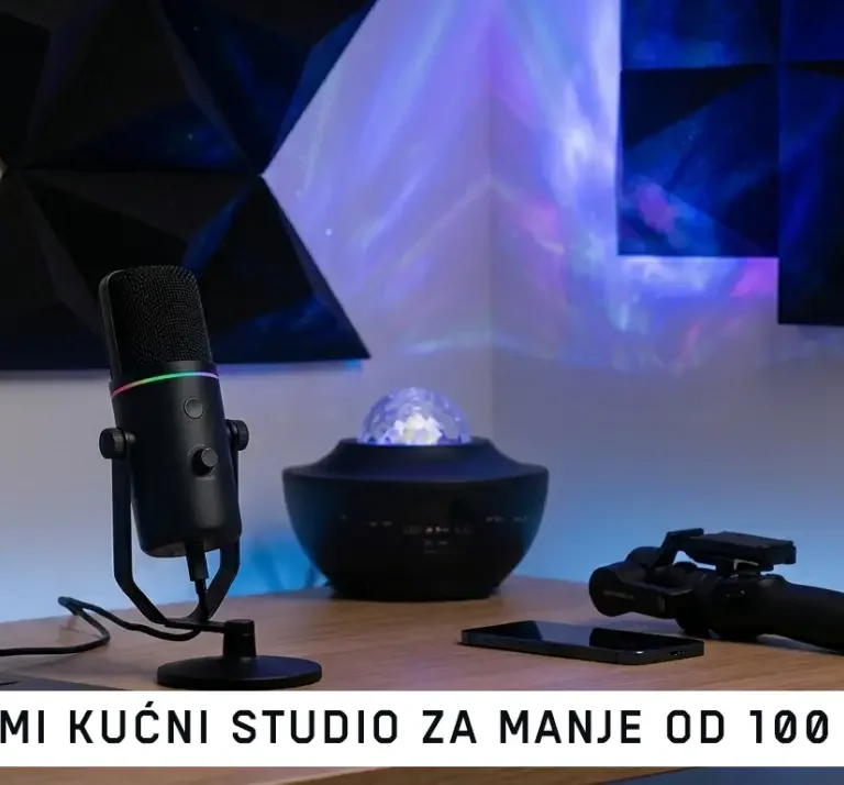 Opremi kućni studio za manje od 100 evra: Vodič za strimere-kreatore i svakog ko želi da unapredi svoje snimanje sadržaja