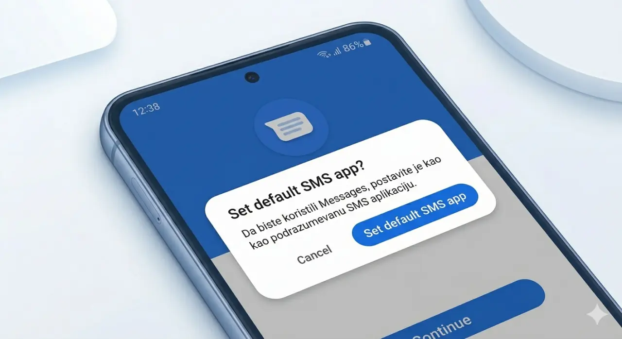 Kako preći sa Samsung Messages na Google Messages 5 Prelazak na Google Messages korak 2