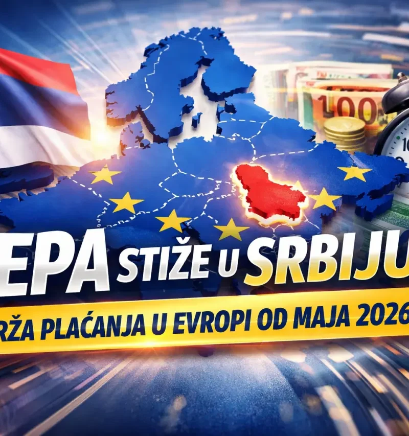 SEPA stiže u Srbiju: Novac će stizati za 1 dan – evo šta se menja od maja 2026. godine