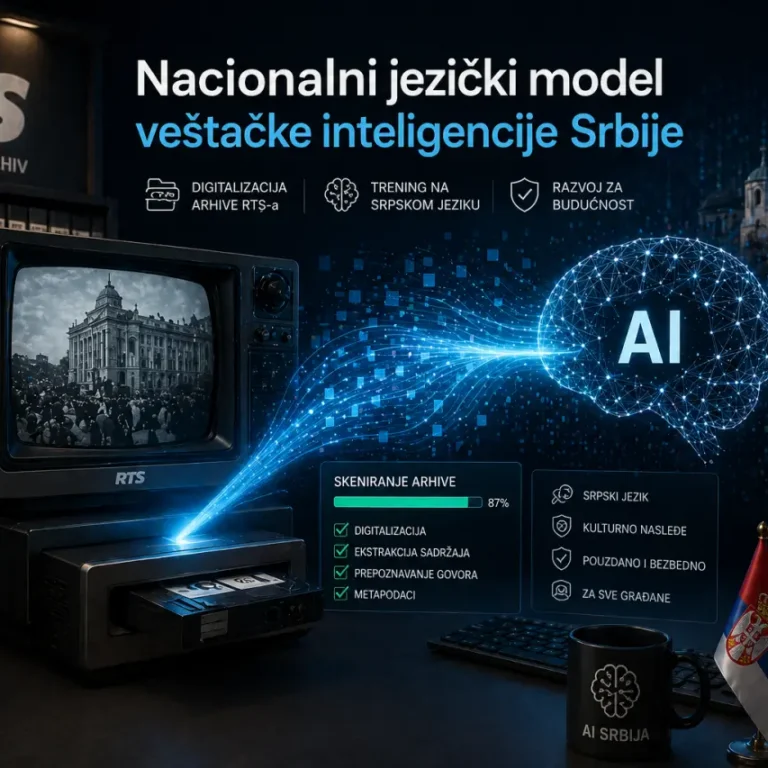 Srbija razvija sopstveni AI model: Digitalni suverenitet na delu