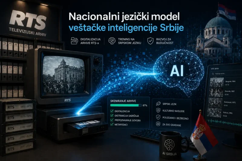 Srbija razvija sopstveni AI model: Digitalni suverenitet na delu