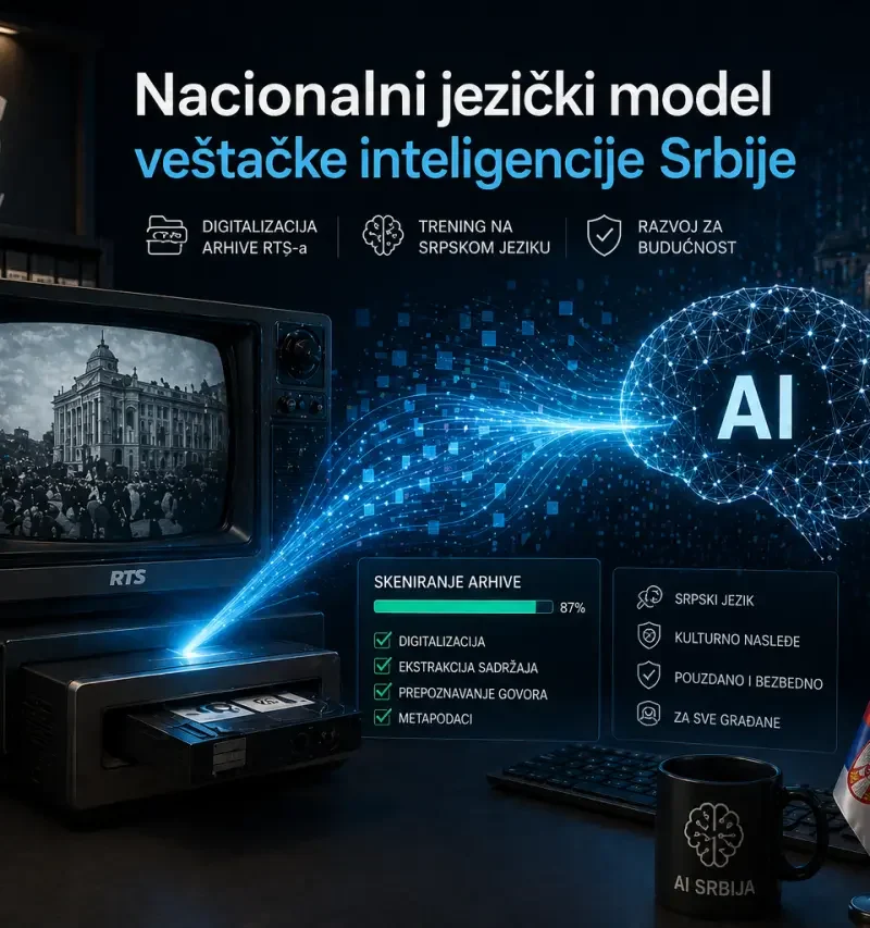 Srbija razvija sopstveni AI model: Digitalni suverenitet na delu