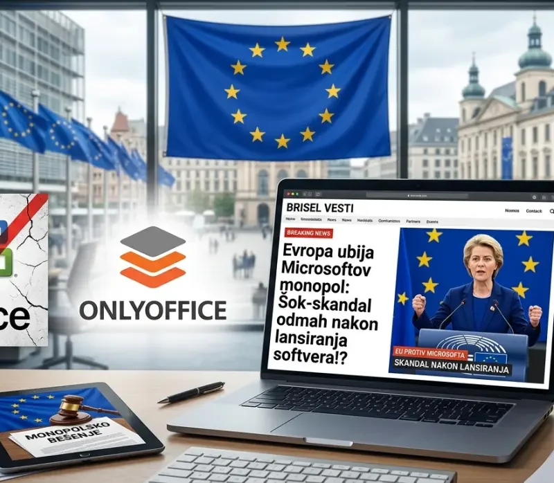 Evropa ubija Microsoftov monopol: Šok-skandal odmah nakon lansiranja softvera!