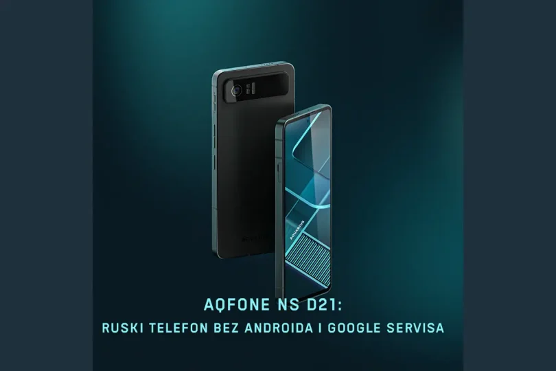 AQfone NS D21: Ruski telefon bez Androida i Google servisa
