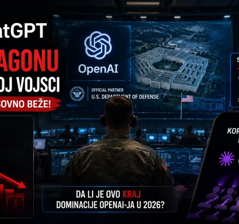 ChatGPT gubi milione korisnika zbog saradnje sa Pentagonom