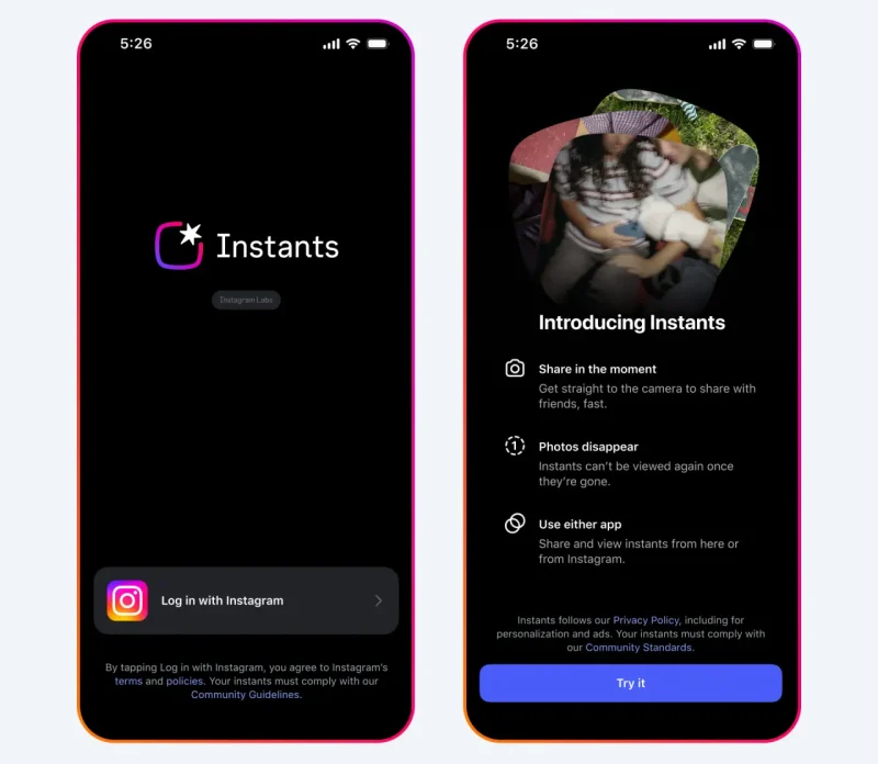 Instagram Instants je stigao! 1 Instagram Instants
