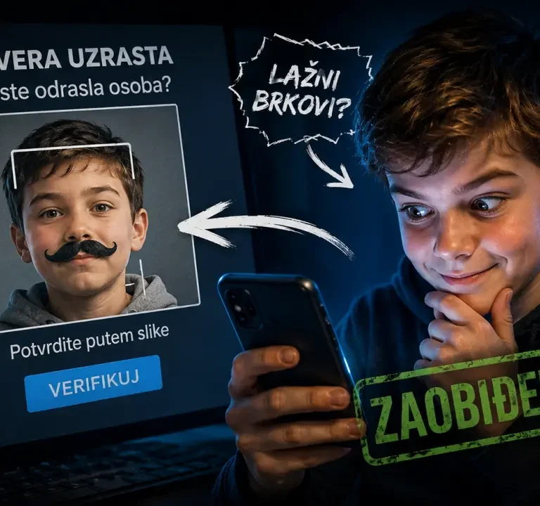Kako deca zaobilaze stroge provere na mreži
