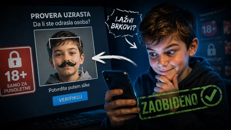 Kako deca zaobilaze stroge provere na mreži