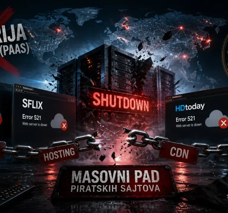 Masovni pad piratskih sajtova