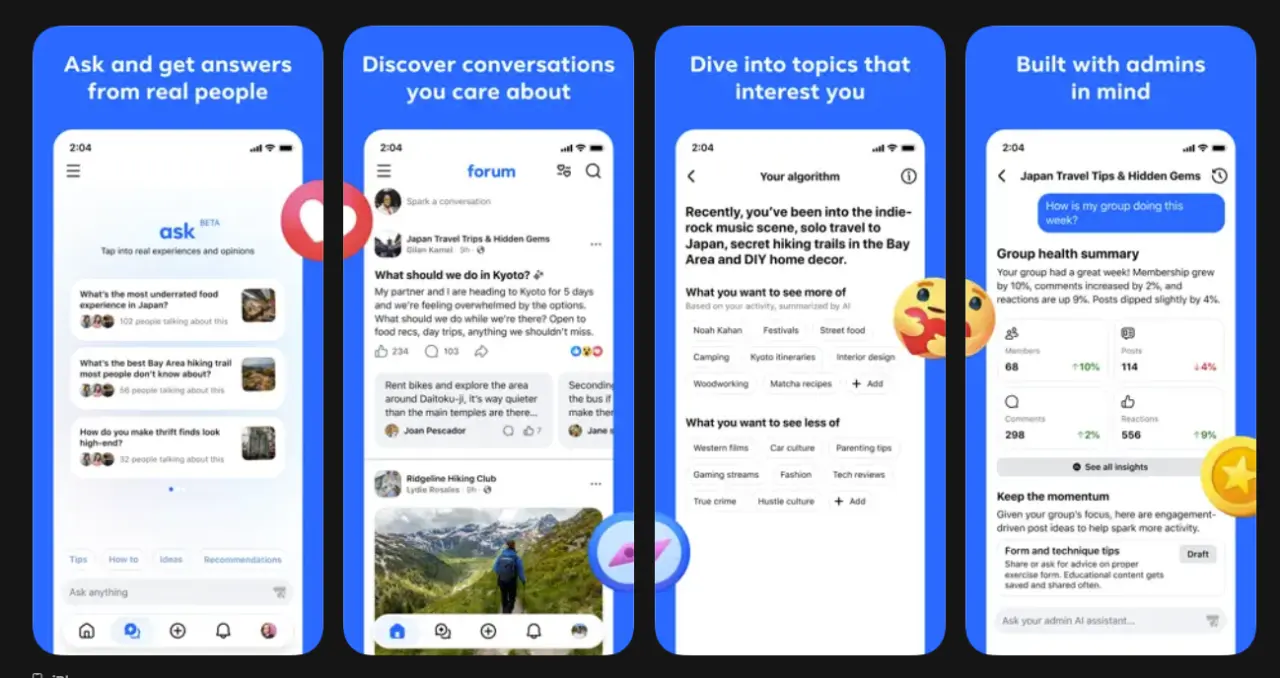 Meta aplikacija Forum tiho lansirana 1 Meta aplikacija Forum tiho lansirana kao direktan rival Reddit-u