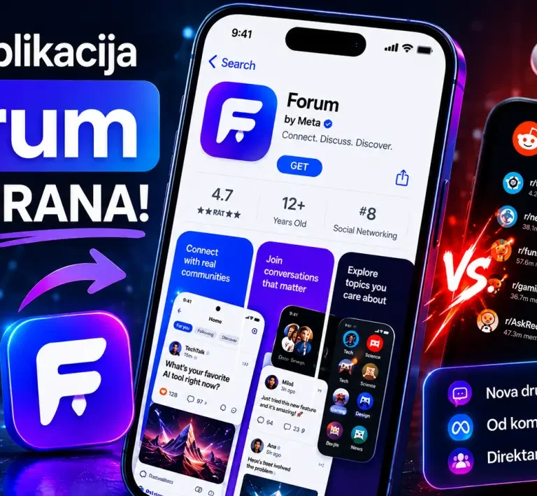 Meta aplikacija Forum tiho lansirana kao direktan rival Reddit-u