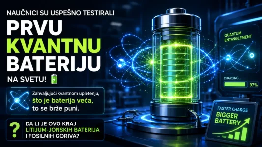 Naučnici napravili prvu kvantnu bateriju