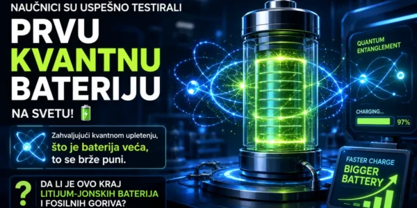 Naučnici napravili prvu kvantnu bateriju