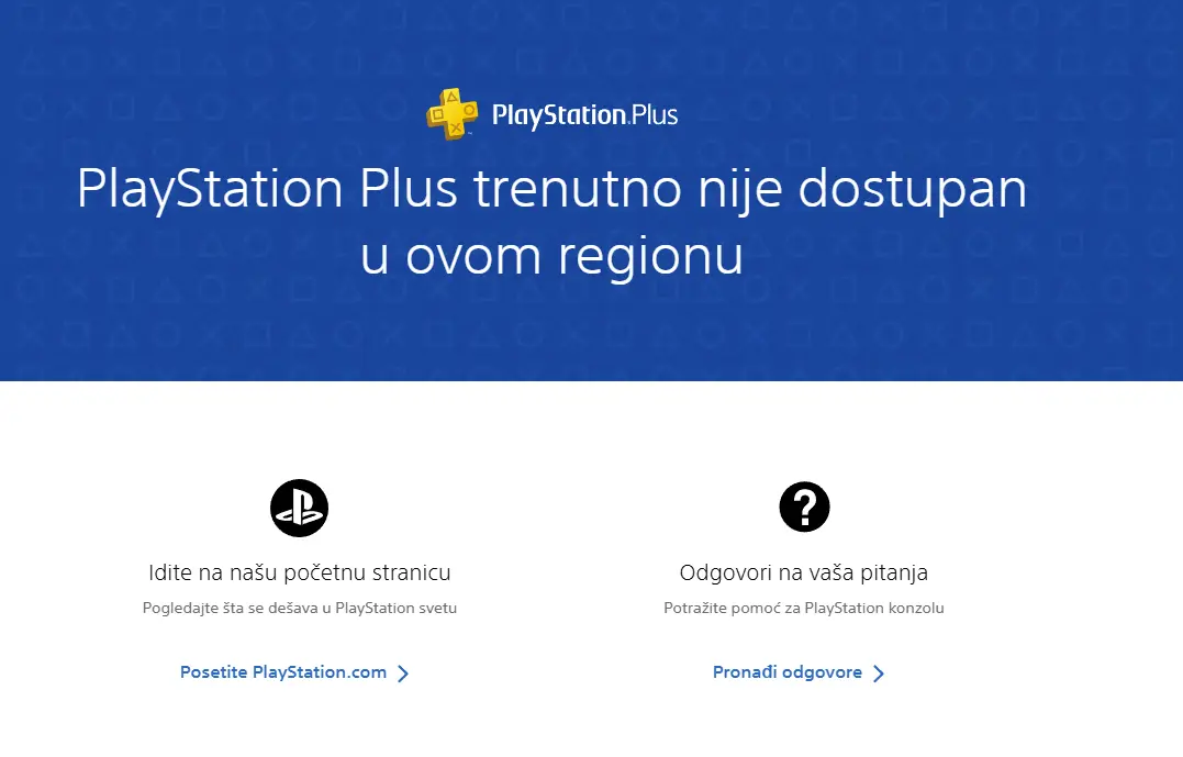 Usluga nije dostupna u Srbiji