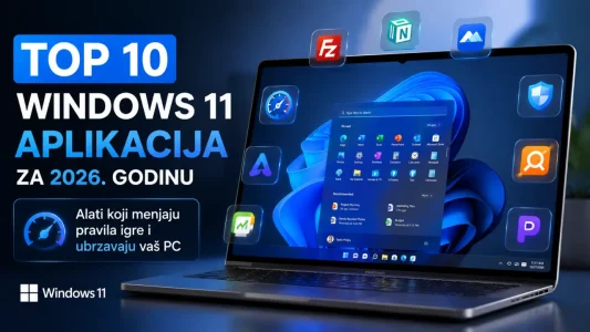 Top 10 Windows 11 aplikacija za 2026. godinu!