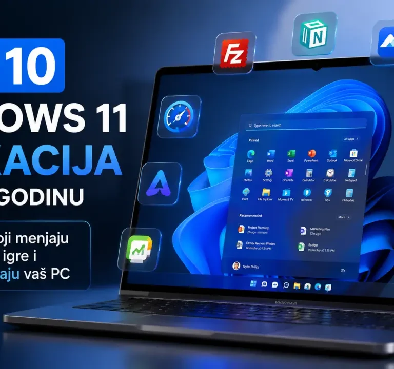 Top 10 Windows 11 aplikacija za 2026. godinu Alati koji menjaju pravila igre i ubrzavaju vaš PC