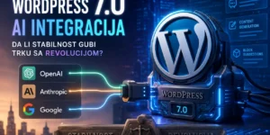 WordPress 7.0 AI integracija: Da li stabilnost gubi trku sa revolucijom?