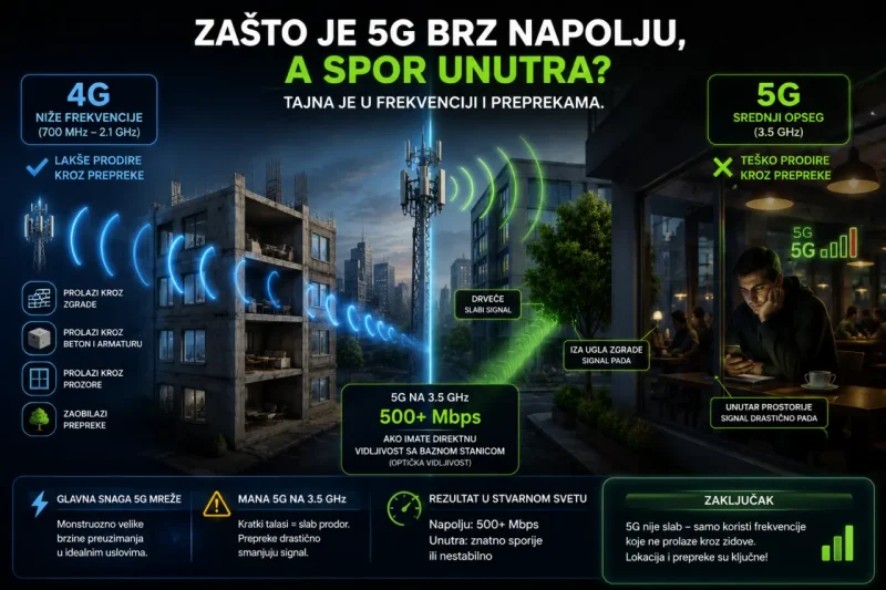 Zakon fizike Zidovi i visoke frekvencije se ne vole