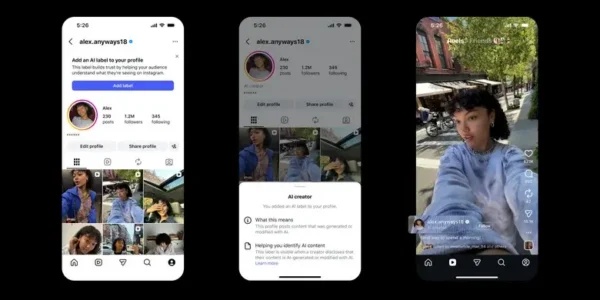 Instagram uvodi „AI Creator“ oznake