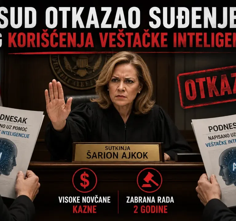 AI u pravosuđu skandal: Sud otkazao suđenje