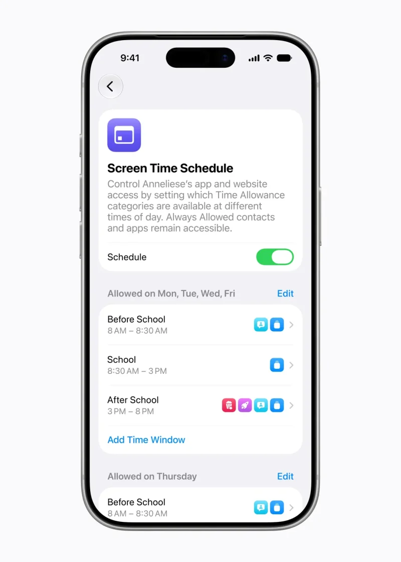 iOS 27 Screen time podesavanja