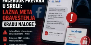 Facebook prevara u Srbiji: Lažna Meta obaveštenja kradu naloge