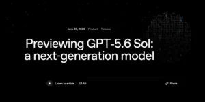 OpenAI GPT-5.6 Sol model: Vlada SAD stopirala lansiranje