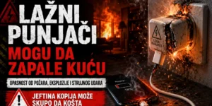 Lažni punjači za telefone Upozorenje!