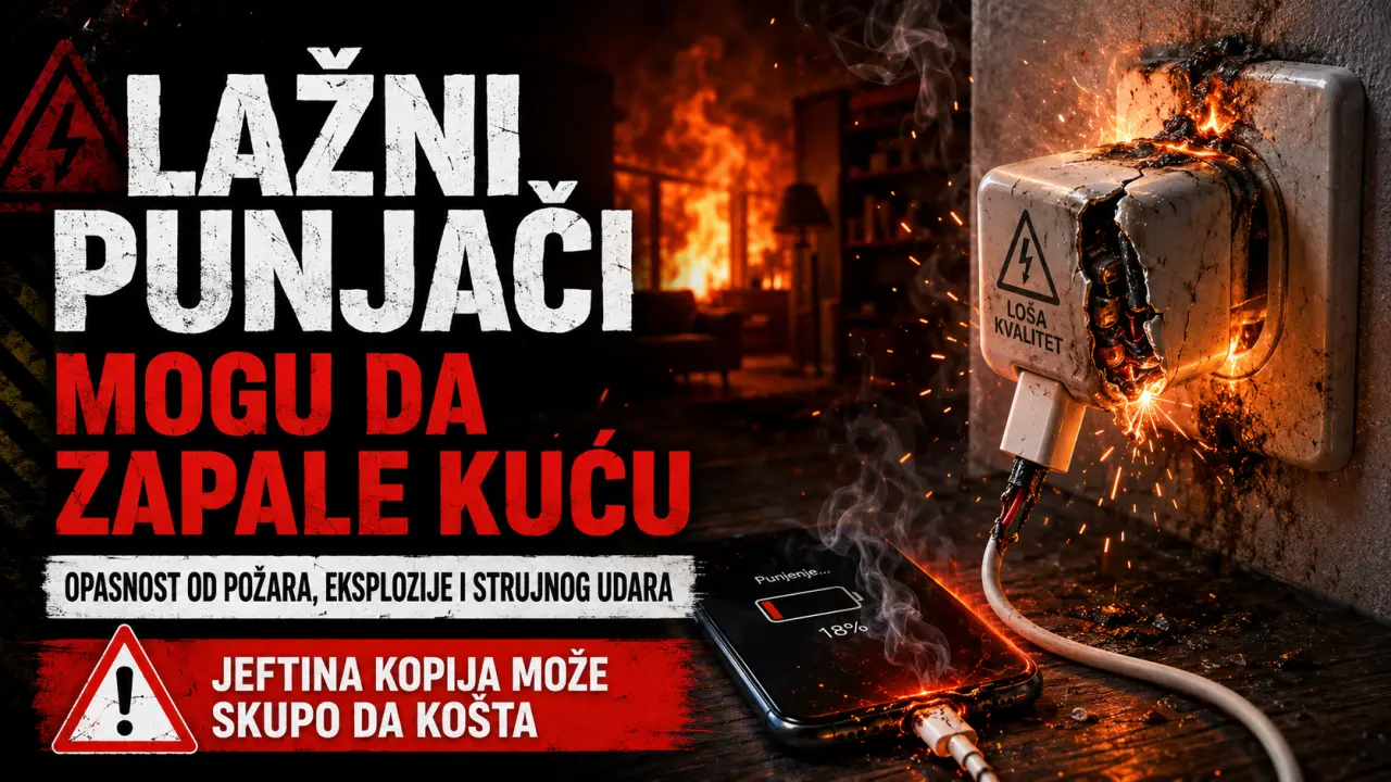 Lažni punjači za telefone: Upozorenje!