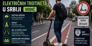 Propisi za vožnju električnih trotineta u Srbiji